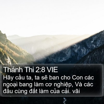 Thánh Thi 2:8 VIE Bible Verse Image