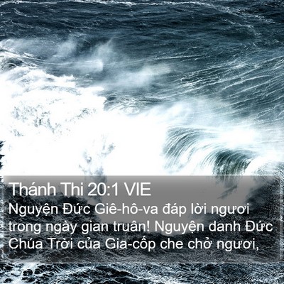 Thánh Thi 20:1 VIE Bible Verse Image