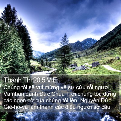 Thánh Thi 20:5 VIE Bible Verse Image