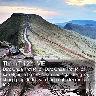 Thánh Thi 22:1 VIE Bible Verse Image
