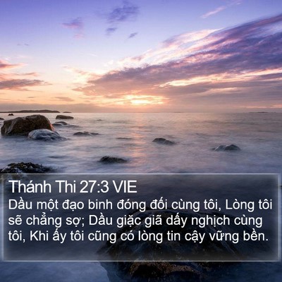 Thánh Thi 27:3 VIE Bible Verse Image