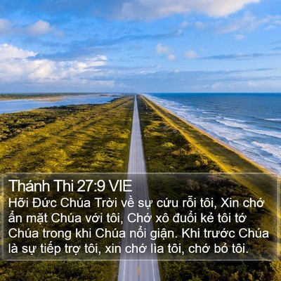 Thánh Thi 27:9 VIE Bible Verse Image