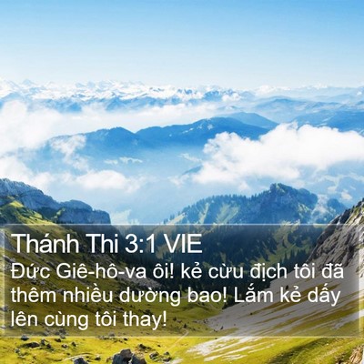 Thánh Thi 3:1 VIE Bible Verse Image