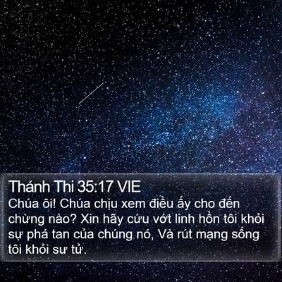 Thánh Thi 35:17 VIE Bible Verse Image