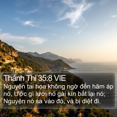 Thánh Thi 35:8 VIE Bible Verse Image