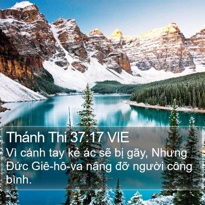 Thánh Thi 37:17 VIE Bible Verse Image