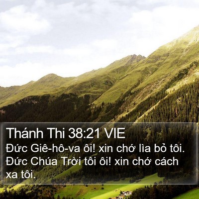 Thánh Thi 38:21 VIE Bible Verse Image