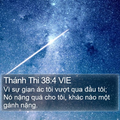 Thánh Thi 38:4 VIE Bible Verse Image