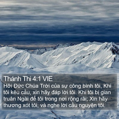 Thánh Thi 4:1 VIE Bible Verse Image
