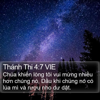 Thánh Thi 4:7 VIE Bible Verse Image