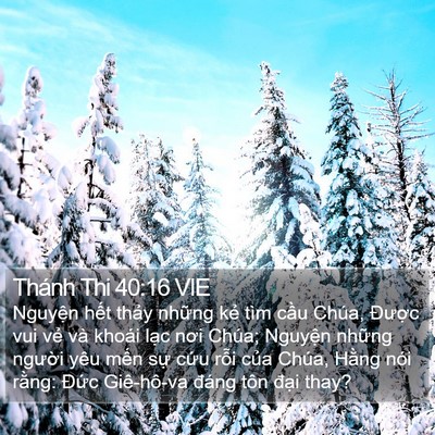 Thánh Thi 40:16 VIE Bible Verse Image