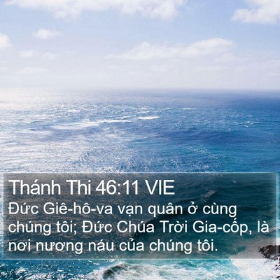 Thánh Thi 46:11 VIE Bible Verse Image