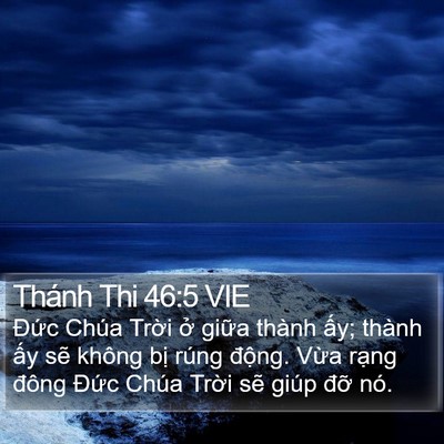 Thánh Thi 46:5 VIE Bible Verse Image