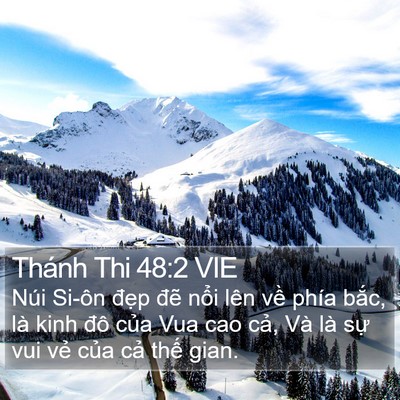 Thánh Thi 48:2 VIE Bible Verse Image