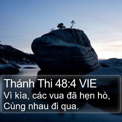 Thánh Thi 48:4 VIE Bible Verse Image