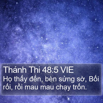 Thánh Thi 48:5 VIE Bible Verse Image
