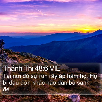 Thánh Thi 48:6 VIE Bible Verse Image