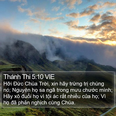 Thánh Thi 5:10 VIE Bible Verse Image