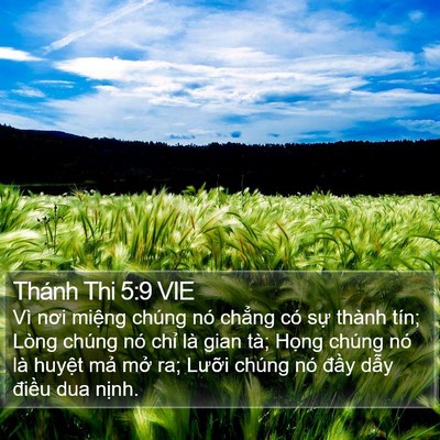 Thánh Thi 5:9 VIE Bible Verse Image