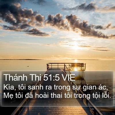 Thánh Thi 51:5 VIE Bible Verse Image