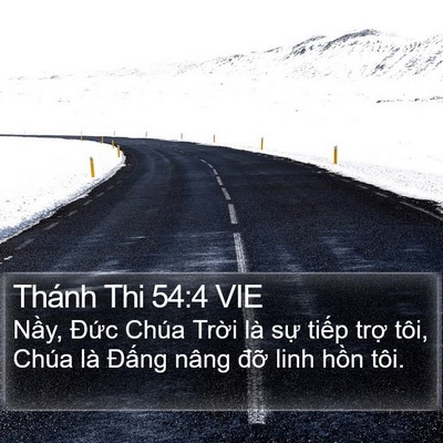 Thánh Thi 54:4 VIE Bible Verse Image