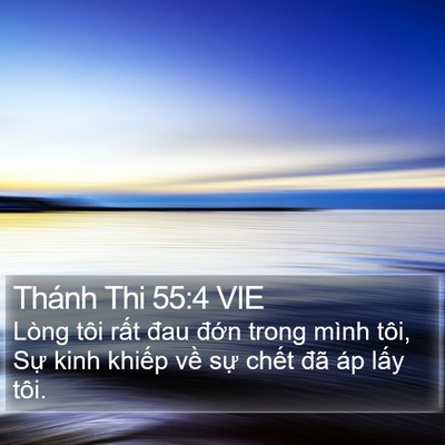 Thánh Thi 55:4 VIE Bible Verse Image