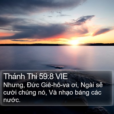 Thánh Thi 59:8 VIE Bible Verse Image