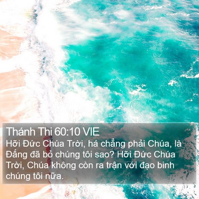 Thánh Thi 60:10 VIE Bible Verse Image