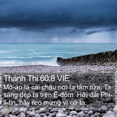 Thánh Thi 60:8 VIE Bible Verse Image