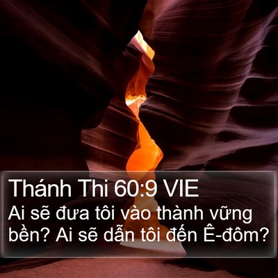 Thánh Thi 60:9 VIE Bible Verse Image