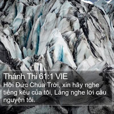 Thánh Thi 61:1 VIE Bible Verse Image