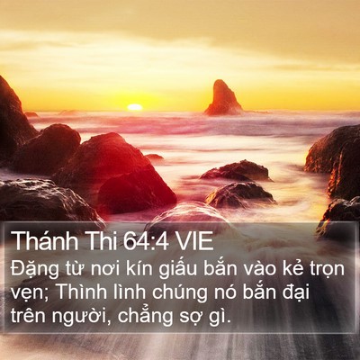 Thánh Thi 64:4 VIE Bible Verse Image