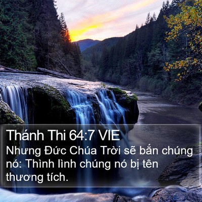 Thánh Thi 64:7 VIE Bible Verse Image