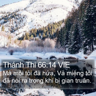 Thánh Thi 66:14 VIE Bible Verse Image