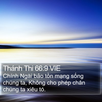 Thánh Thi 66:9 VIE Bible Verse Image
