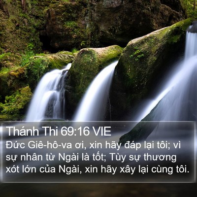 Thánh Thi 69:16 VIE Bible Verse Image