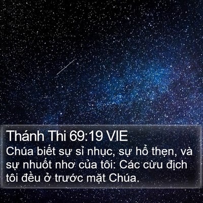 Thánh Thi 69:19 VIE Bible Verse Image
