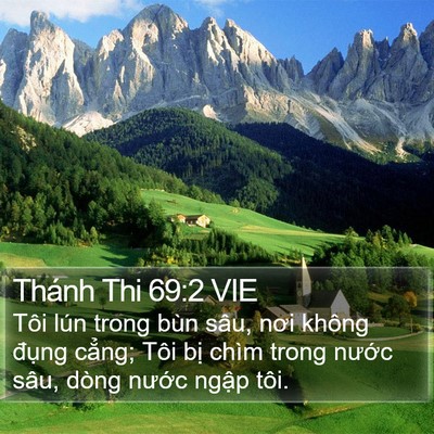 Thánh Thi 69:2 VIE Bible Verse Image