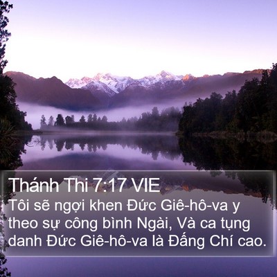 Thánh Thi 7:17 VIE Bible Verse Image