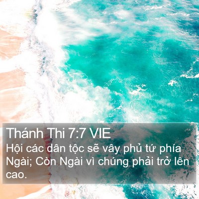 Thánh Thi 7:7 VIE Bible Verse Image