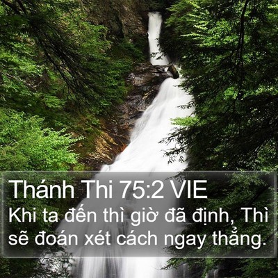 Thánh Thi 75:2 VIE Bible Verse Image