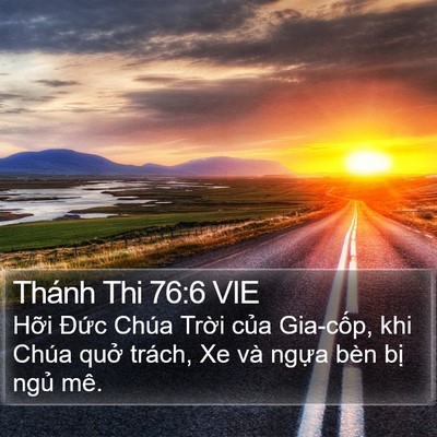Thánh Thi 76:6 VIE Bible Verse Image