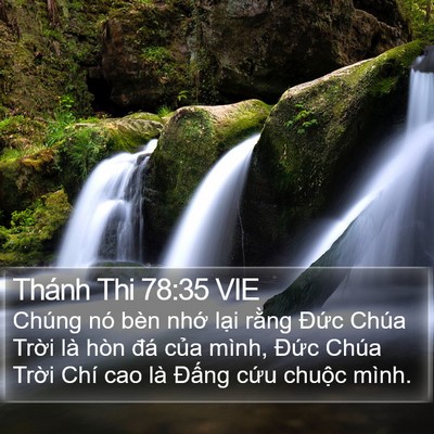 Thánh Thi 78:35 VIE Bible Verse Image