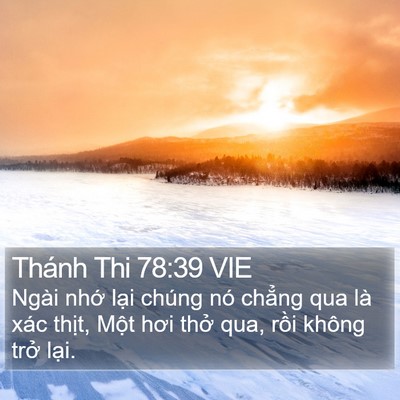 Thánh Thi 78:39 VIE Bible Verse Image