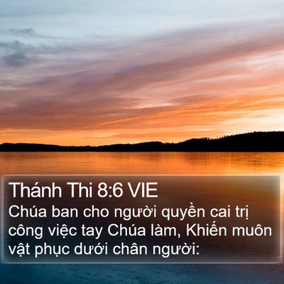 Thánh Thi 8:6 VIE Bible Verse Image