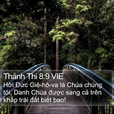 Thánh Thi 8:9 VIE Bible Verse Image