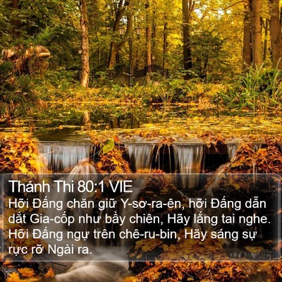 Thánh Thi 80:1 VIE Bible Verse Image