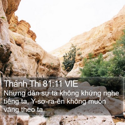 Thánh Thi 81:11 VIE Bible Verse Image