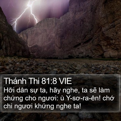 Thánh Thi 81:8 VIE Bible Verse Image