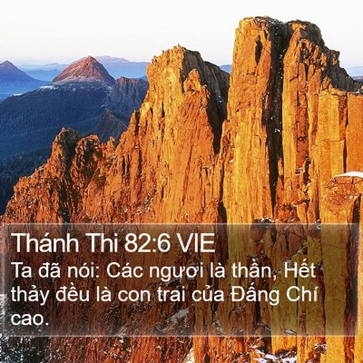 Thánh Thi 82:6 VIE Bible Verse Image